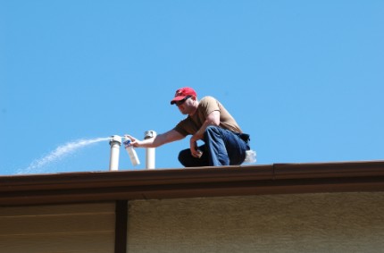 This is a picture of an exterminator - Vallejo, CA